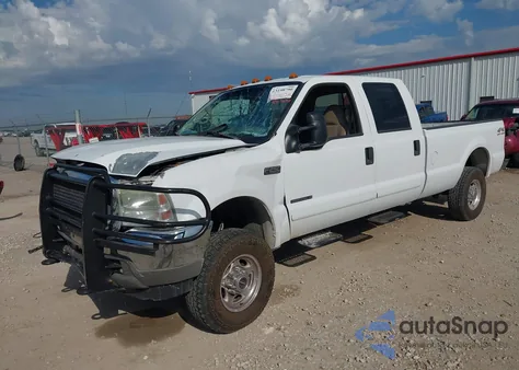 2001 Ford F-250 Lariat/Xl/Xlt z USA, uszkodzony, nr VIN 3FTNW21F81MA59797